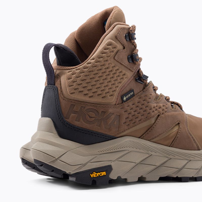 Pánske trekové topánky HOKA Anacapa Mid GTX brown 1122018-ORBC 7