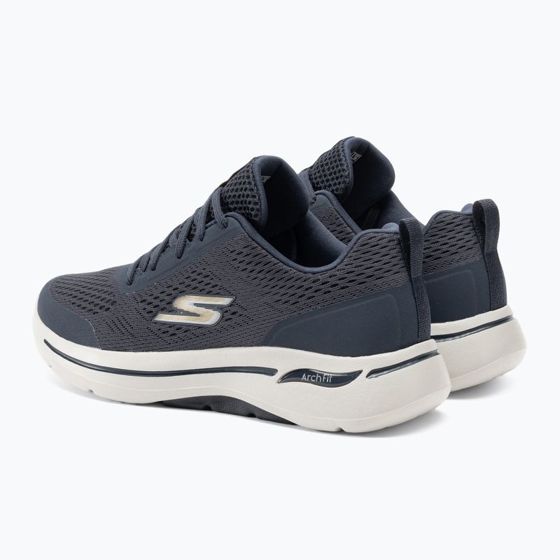 Pánske topánky SKECHERS Go Walk Arch Fit Idyllic navy/white/gold 3