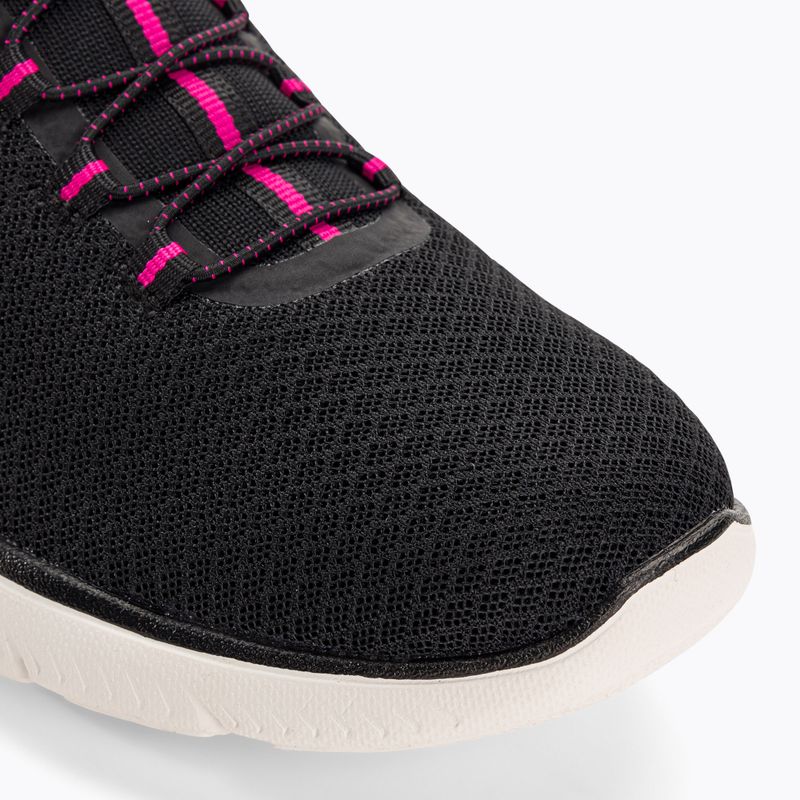 Dámska tréningová obuv SKECHERS Summits black/hot pink 7