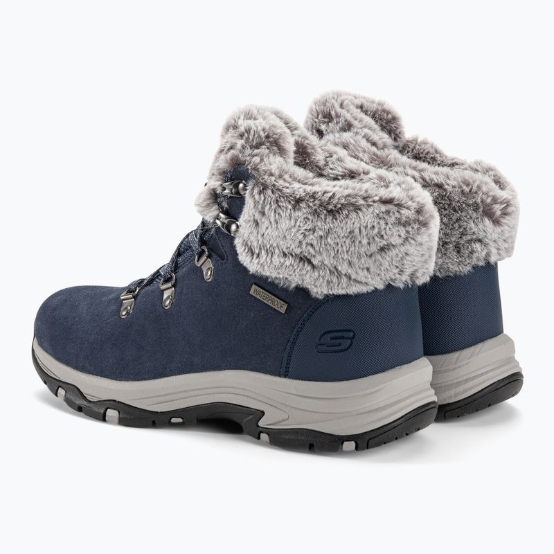 Dámske trekové topánky SKECHERS Trego Falls Finest navy 3