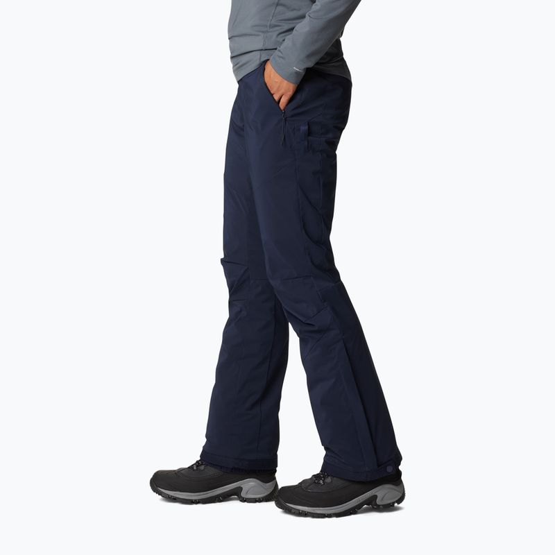 Dámske lyžiarske nohavice Columbia Backslope II Insulated navy blue 1985371 2