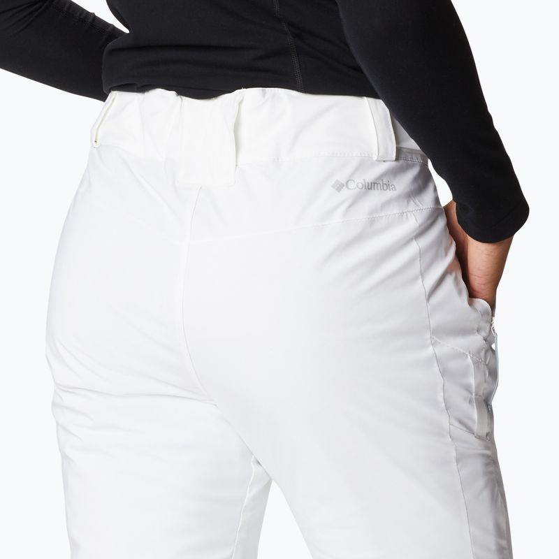Dámske lyžiarske nohavice Columbia Backslope II Insulated white 1985371 7