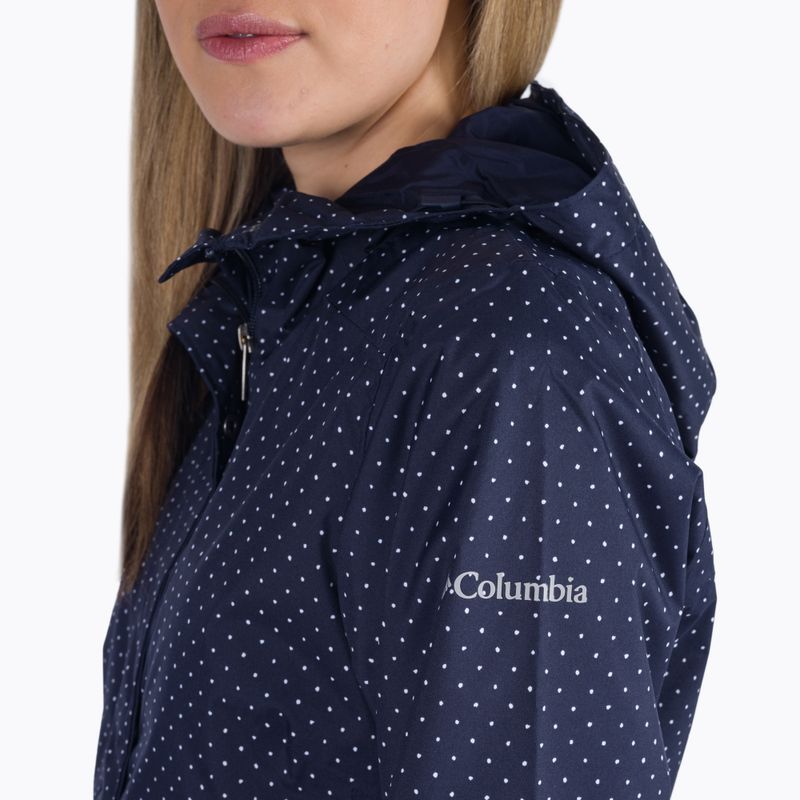 Dámska membránová bunda do dažďa Columbia Splash A Little II 468 navy blue 1771064 4