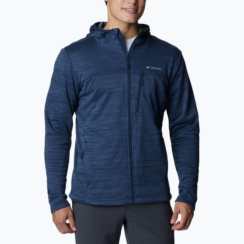 Columbia Maxtrail II pánska fleecová mikina navy blue 1990651