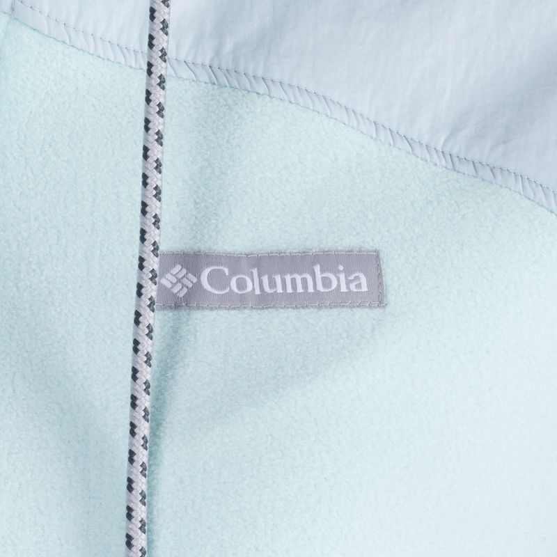 Columbia dámska fleecová mikina Ali Peak Overlay modrá 1992263 6