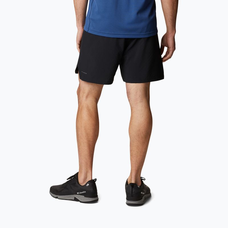 Columbia Titan Pass LW 010 black 1991511 pánske trekingové šortky 2