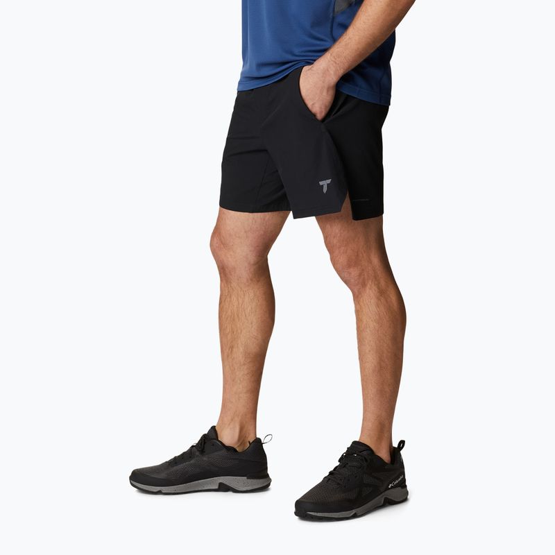 Columbia Titan Pass LW 010 black 1991511 pánske trekingové šortky 3