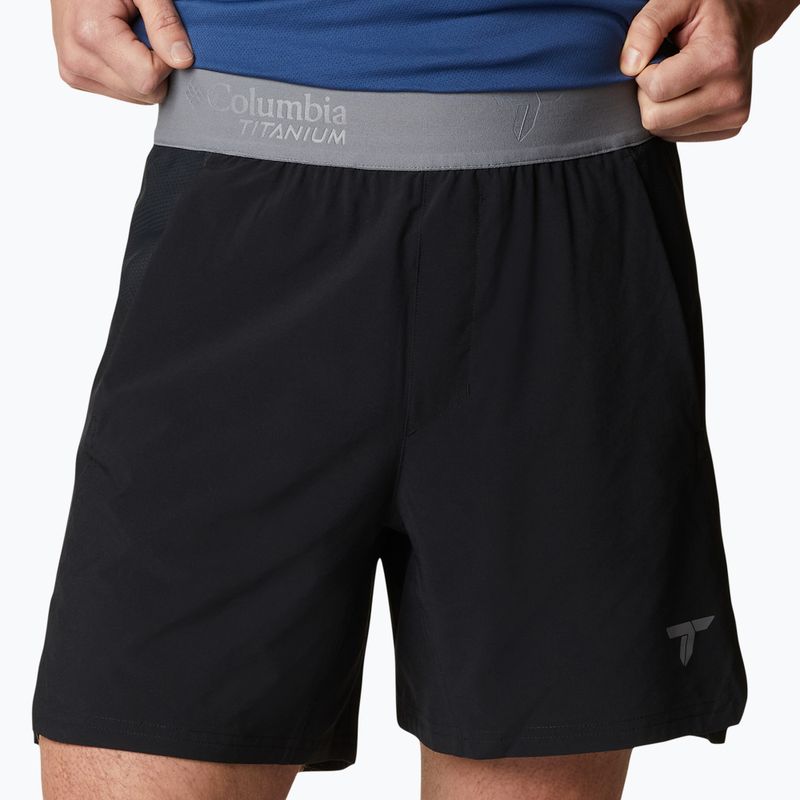 Columbia Titan Pass LW 010 black 1991511 pánske trekingové šortky 4