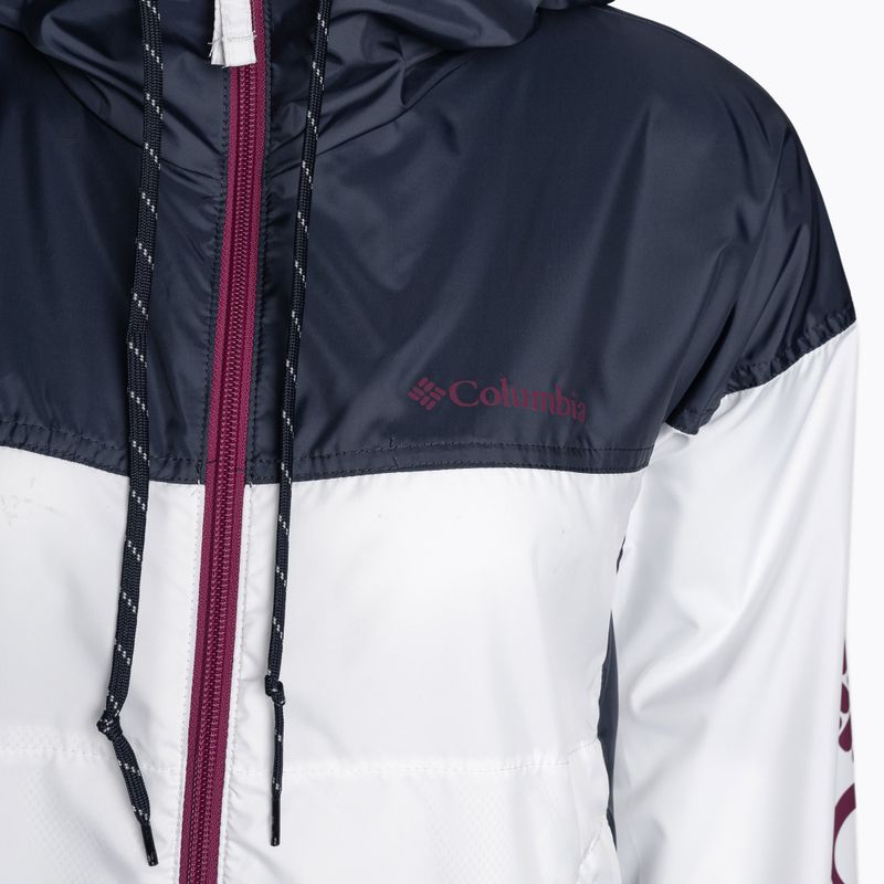 Columbia Flash Challenger Novelty dámska vetrovka biela 1989503102 3