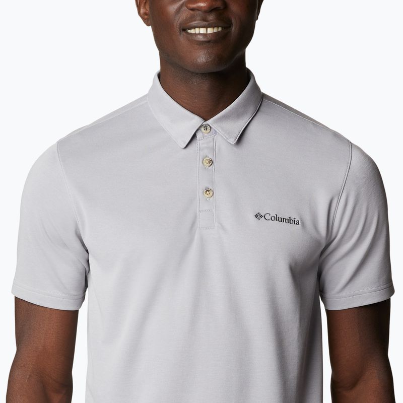 Pánske tričko Columbia Nelson Point Polo columbia grey 5