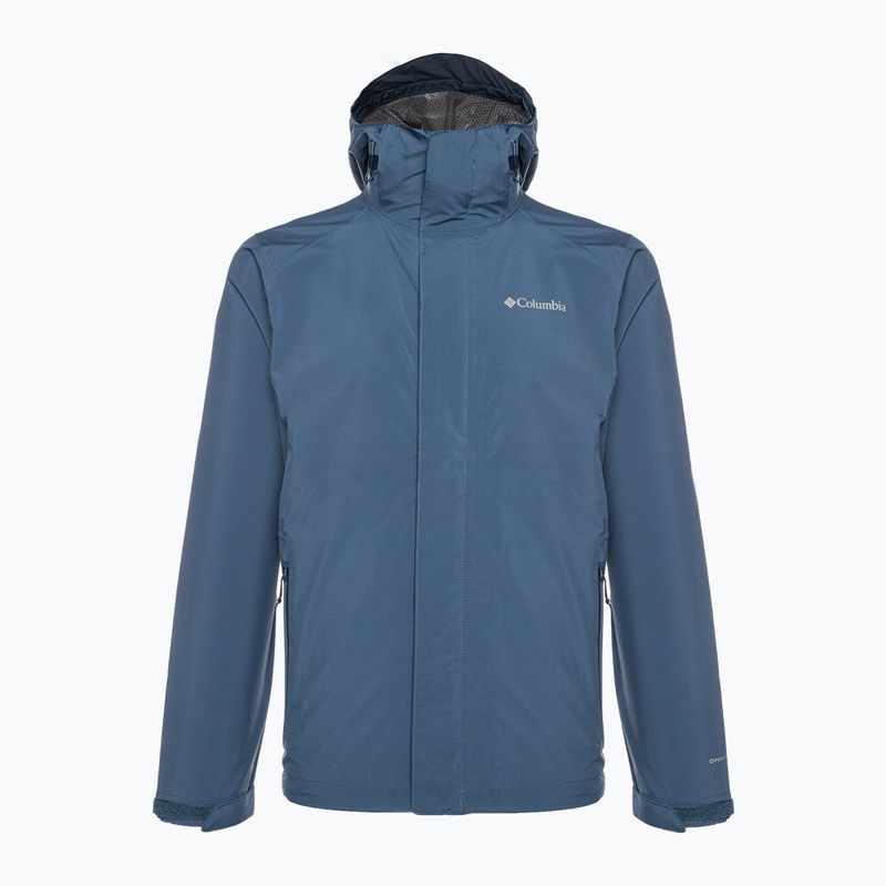 Columbia Earth Explorer pánska bunda do dažďa navy blue 1988612
