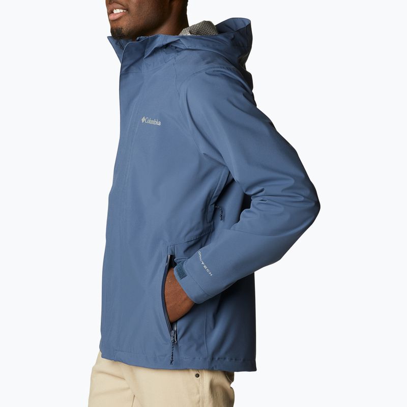 Columbia Earth Explorer pánska bunda do dažďa navy blue 1988612 9