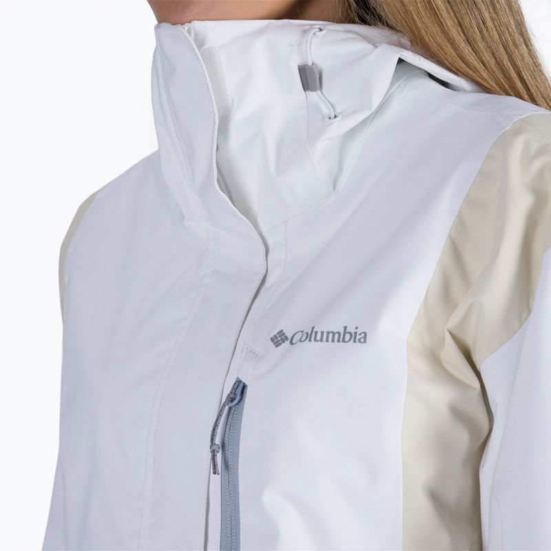 Columbia dámska bunda do dažďa Hikebound 100 white 1989253 5