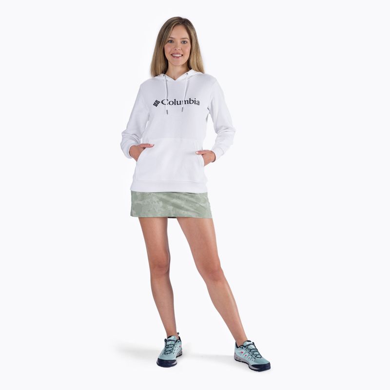 Dámska trekingová mikina Columbia Logo white 1895751 6