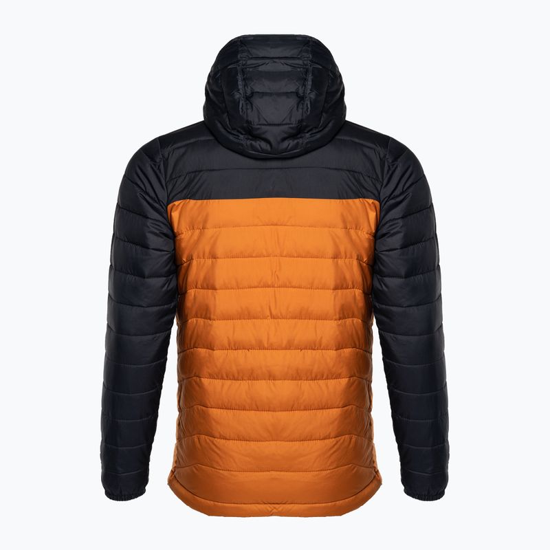 Pánska páperová bunda Columbia Powder Lite s kapucňou Orange/Black 1693931 2
