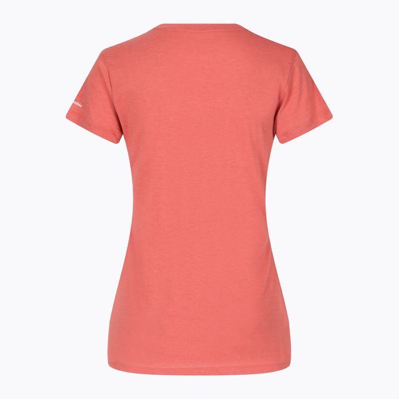 Dámske trekové tričko Columbia Daisy Days Graphic orange 8