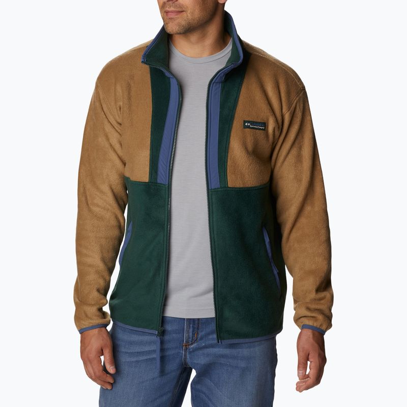 Columbia Back Bowl pánska fleecová mikina zelená 1872794 5