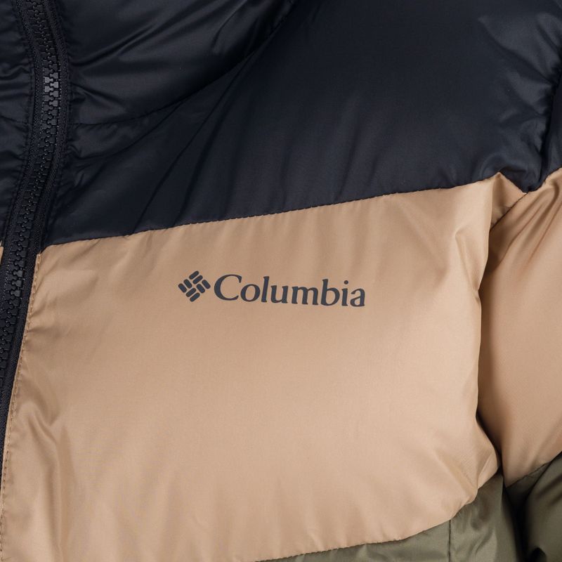 Columbia Puffect Color Blocked dámska páperová bunda zelená 1955101 4