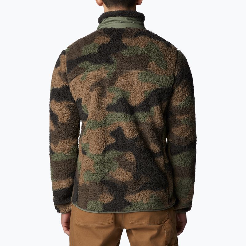Columbia pánska mikina Winter Pass Print Fleece hnedá 1866565 2