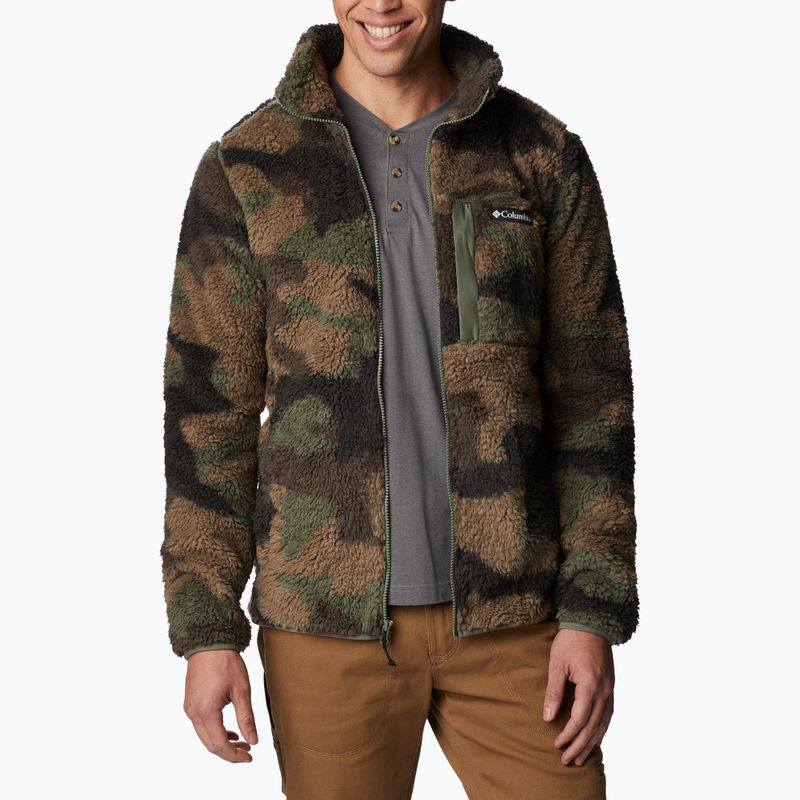 Columbia pánska mikina Winter Pass Print Fleece hnedá 1866565 3