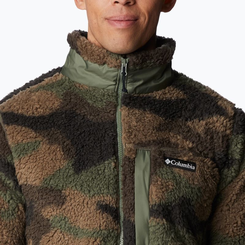 Columbia pánska mikina Winter Pass Print Fleece hnedá 1866565 6