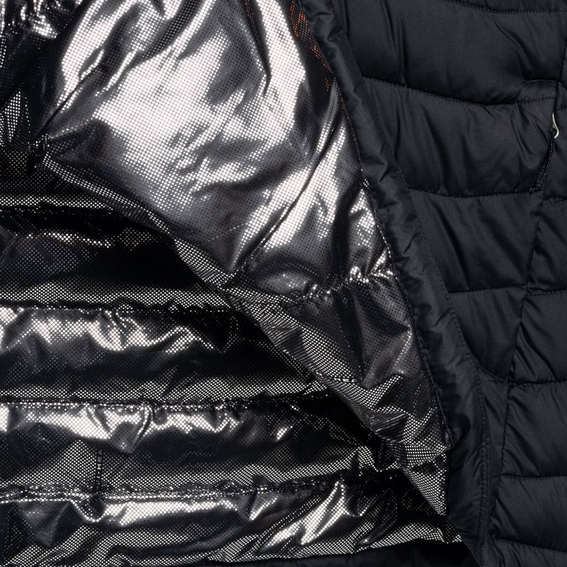 Columbia Powder Lite Anorak pánska páperová bunda oranžová a čierna 5