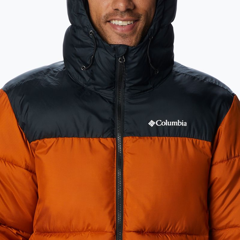 Pánska páperová bunda Columbia Puffect s kapucňou Orange 2008413 6