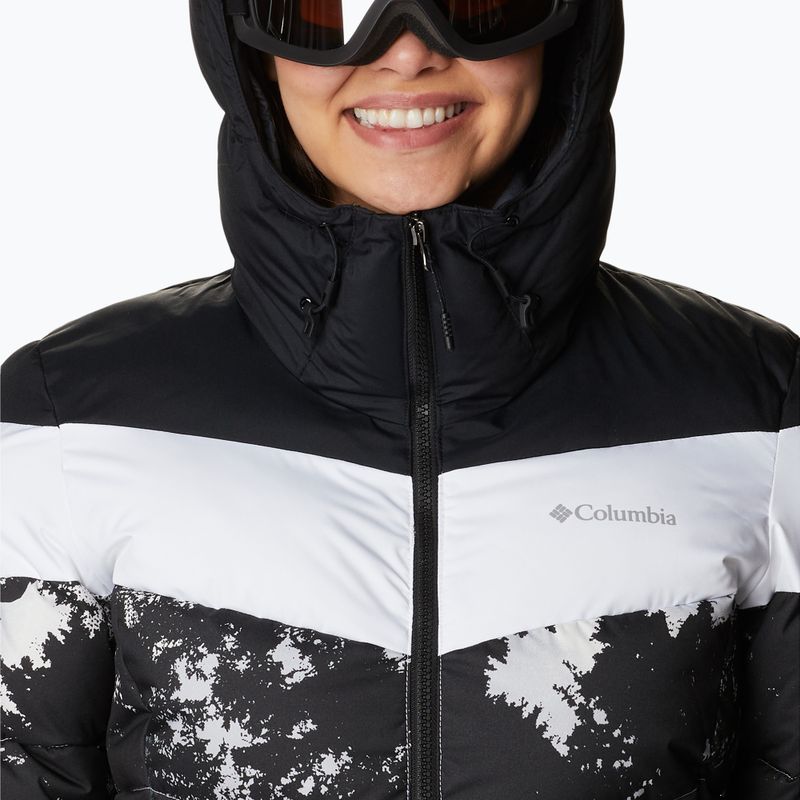 Dámska lyžiarska bunda Columbia Abbott Peak Insulated black and white 1909971 4