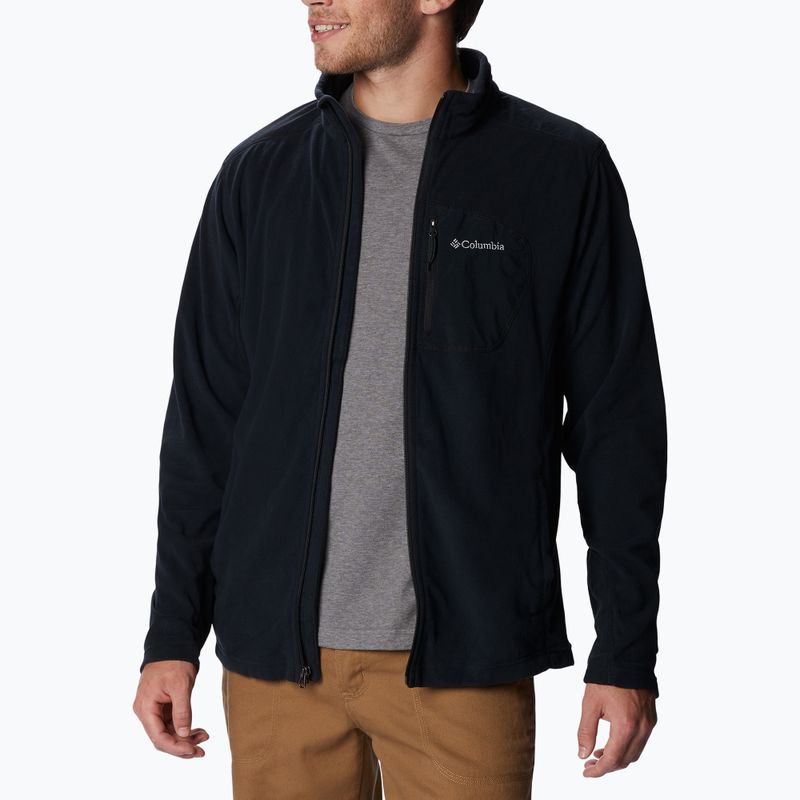 Columbia pánska trekingová mikina Klamath Range Full Zip black 2013604 5
