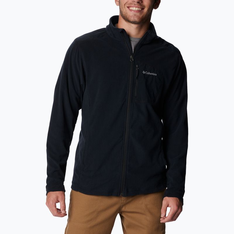 Columbia pánska trekingová mikina Klamath Range Full Zip black 2013604 3