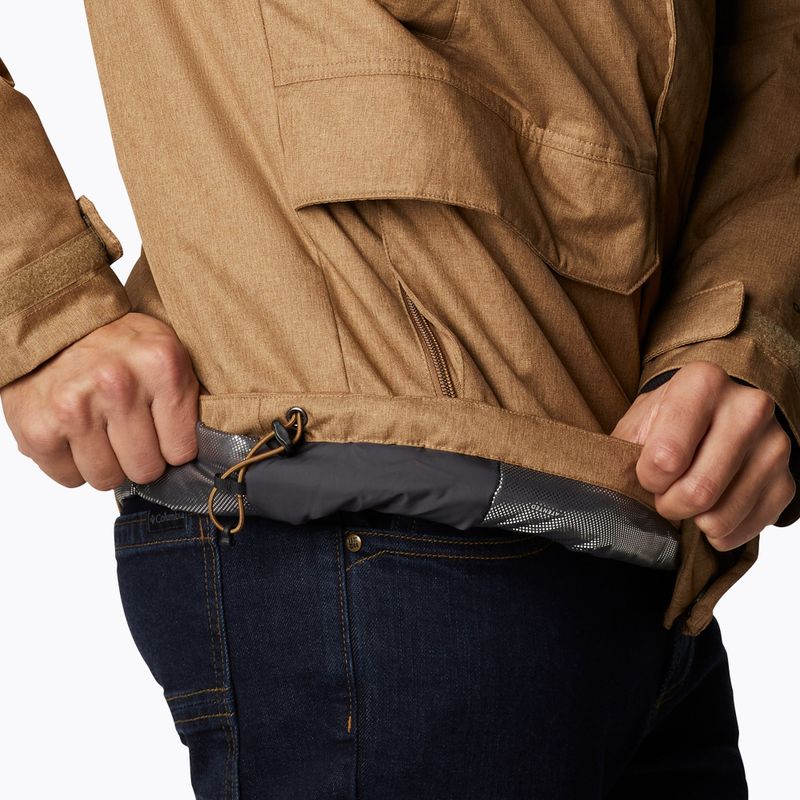 Columbia pánska páperová bunda Penns Creek II Parka hnedá 1864244 6
