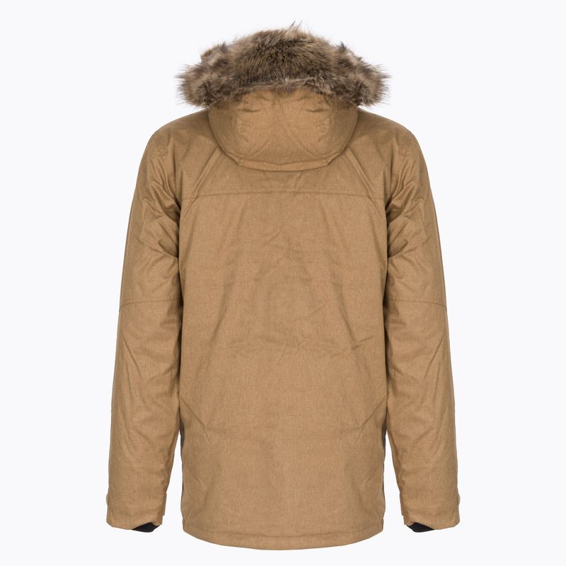 Columbia pánska páperová bunda Penns Creek II Parka hnedá 1864244 9