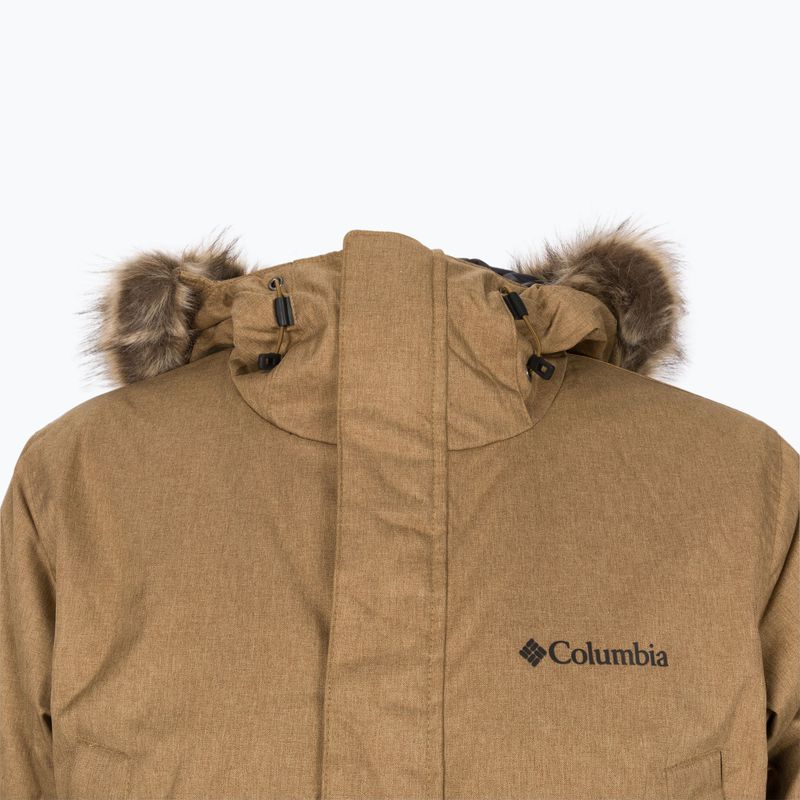 Columbia pánska páperová bunda Penns Creek II Parka hnedá 1864244 11