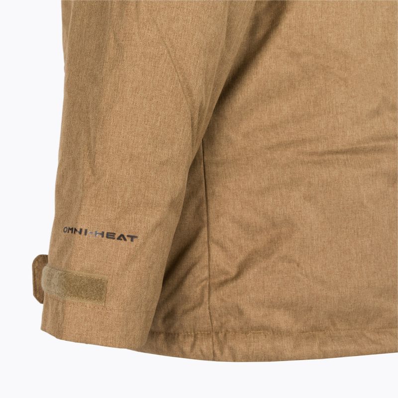 Columbia pánska páperová bunda Penns Creek II Parka hnedá 1864244 12