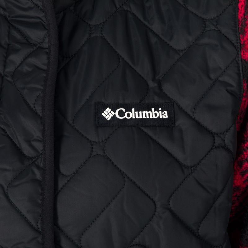 Columbia Sweet View Fleece dámska treková mikina červená 1958643 10