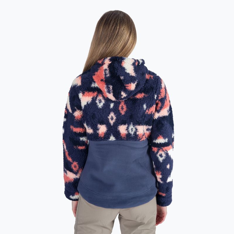 Dámska fleecová mikina Columbia Winter Pass Sherpa Hooded navy blue 2013293 3
