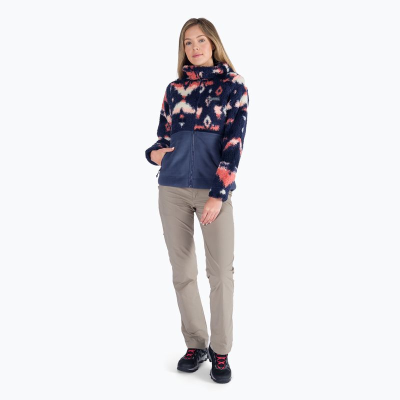 Dámska fleecová mikina Columbia Winter Pass Sherpa Hooded navy blue 2013293 7