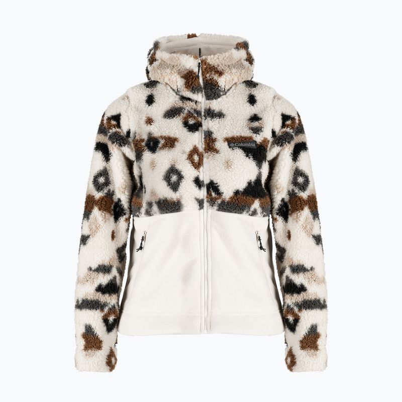 Dámska fleecová mikina Columbia Winter Pass Sherpa Hooded beige 2013293 6