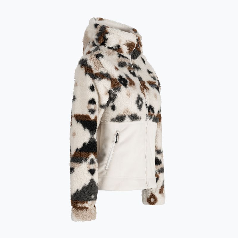 Dámska fleecová mikina Columbia Winter Pass Sherpa Hooded beige 2013293 8