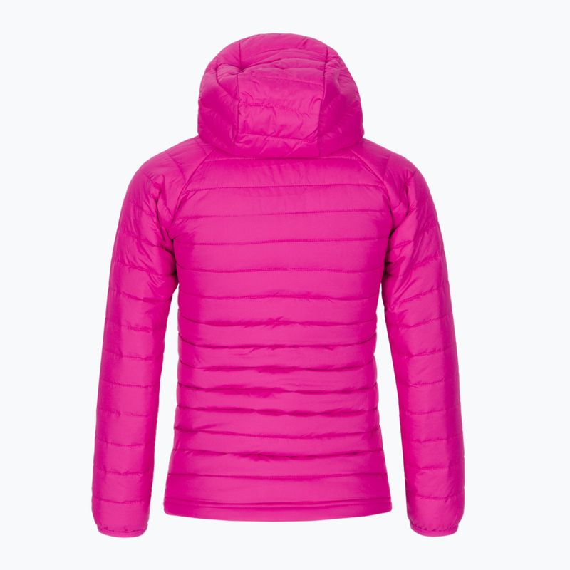 Detská páperová bunda s kapucňou Columbia Powder Lite Pink 1802931 2