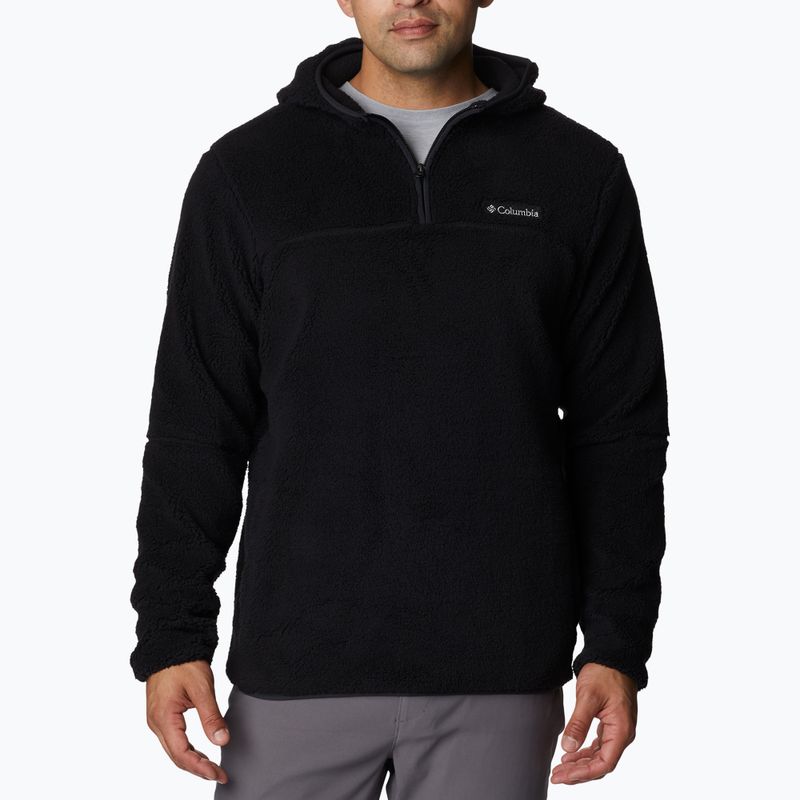 Columbia Rugged Ridge III Sherpa pánska fleecová mikina čierna 2013692