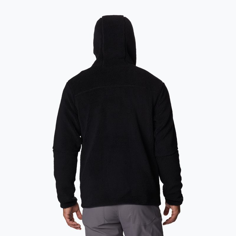 Columbia Rugged Ridge III Sherpa pánska fleecová mikina čierna 2013692 2