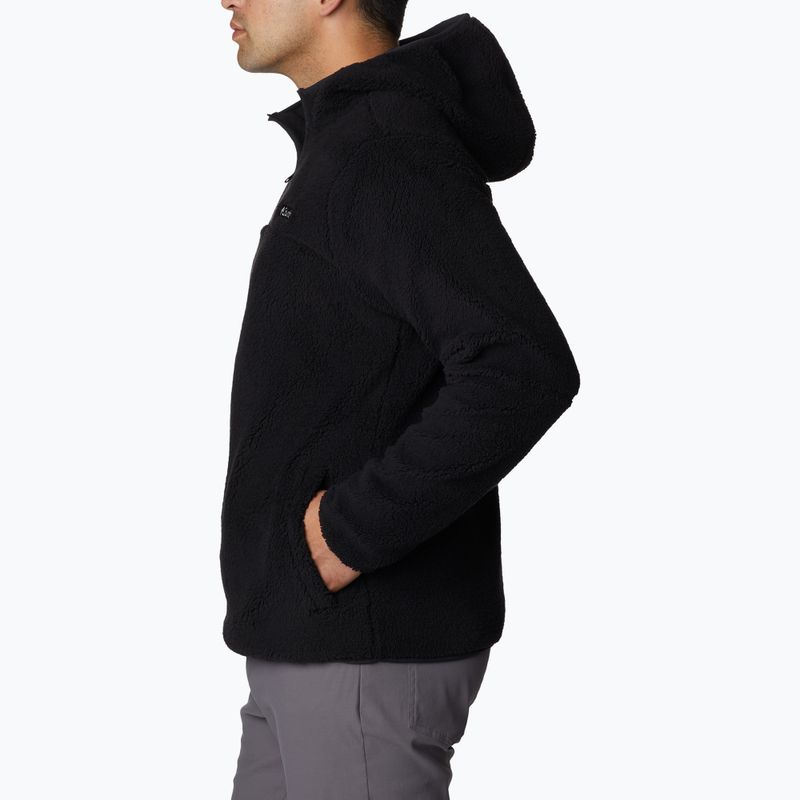 Columbia Rugged Ridge III Sherpa pánska fleecová mikina čierna 2013692 3