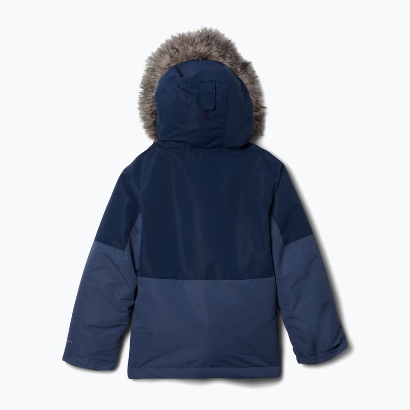 Columbia Nordic Strider detská páperová bunda dark mountain/collegiate navy 2