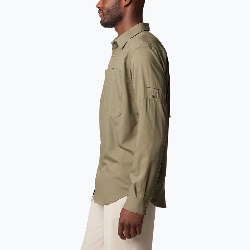 Pánske tričko Columbia Silver Ridge Utility Lite stone green 3