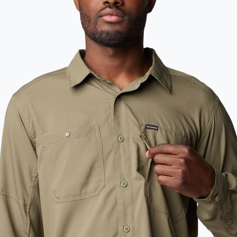 Pánske tričko Columbia Silver Ridge Utility Lite stone green 5