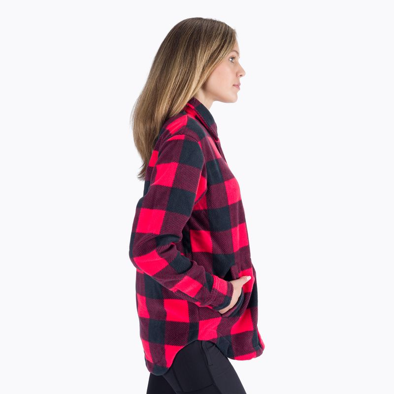 Columbia Benton Springs dámske tričko červeno-čierne 1958691 2