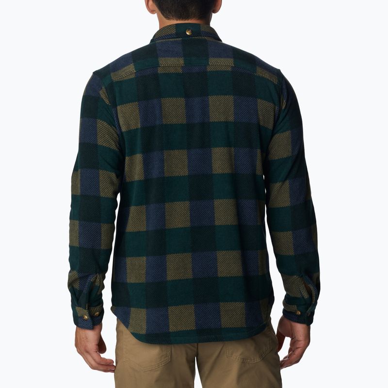Columbia Flare Gun Fleece pánske tričko green/green 1866624 3