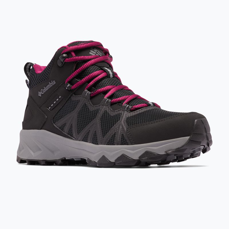 Dámske trekové topánky Columbia Peakfreak II Mid Outdry black/ti grey steel 11