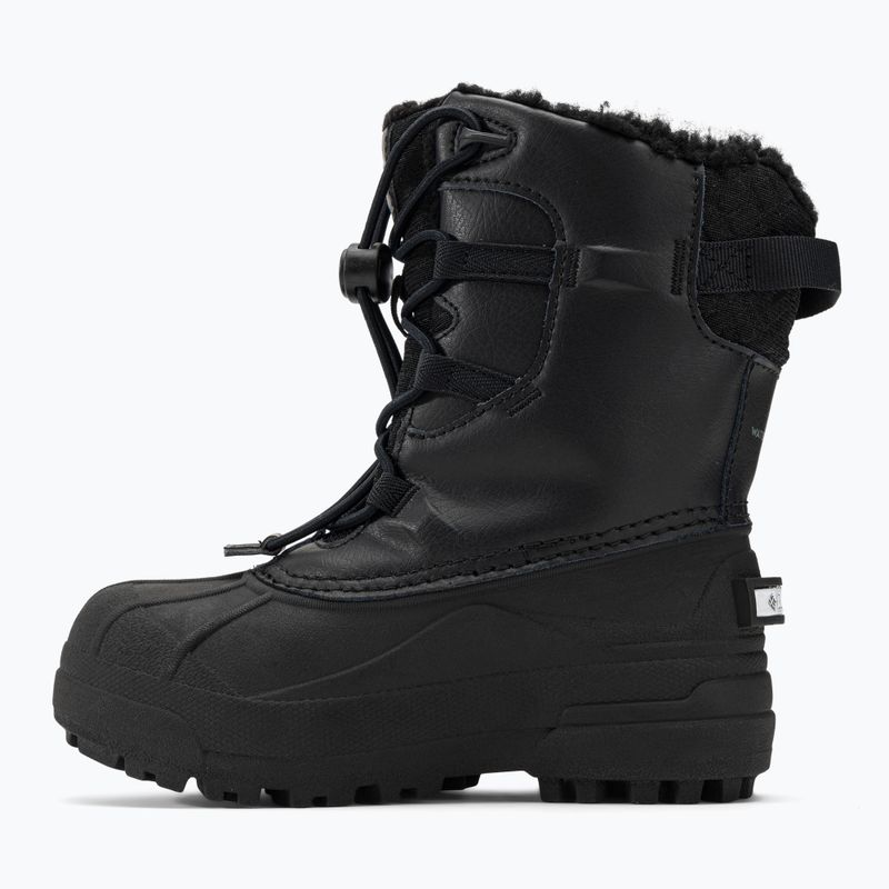 Columbia Bugaboot Celsius Detské snehové topánky black/graphite 10